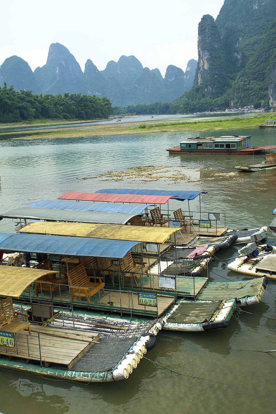 漓江游记之六——兴坪码头红霞满天