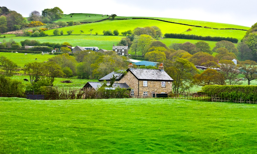 世外桃源般的英国农村