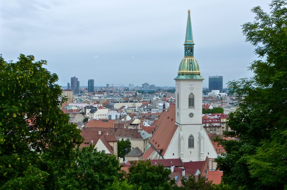 斯洛伐克首都布拉迪斯拉发城堡bratislava