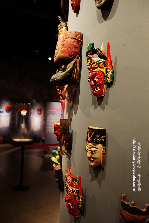 【成都·金沙遗址】面具里的傩魂神韵