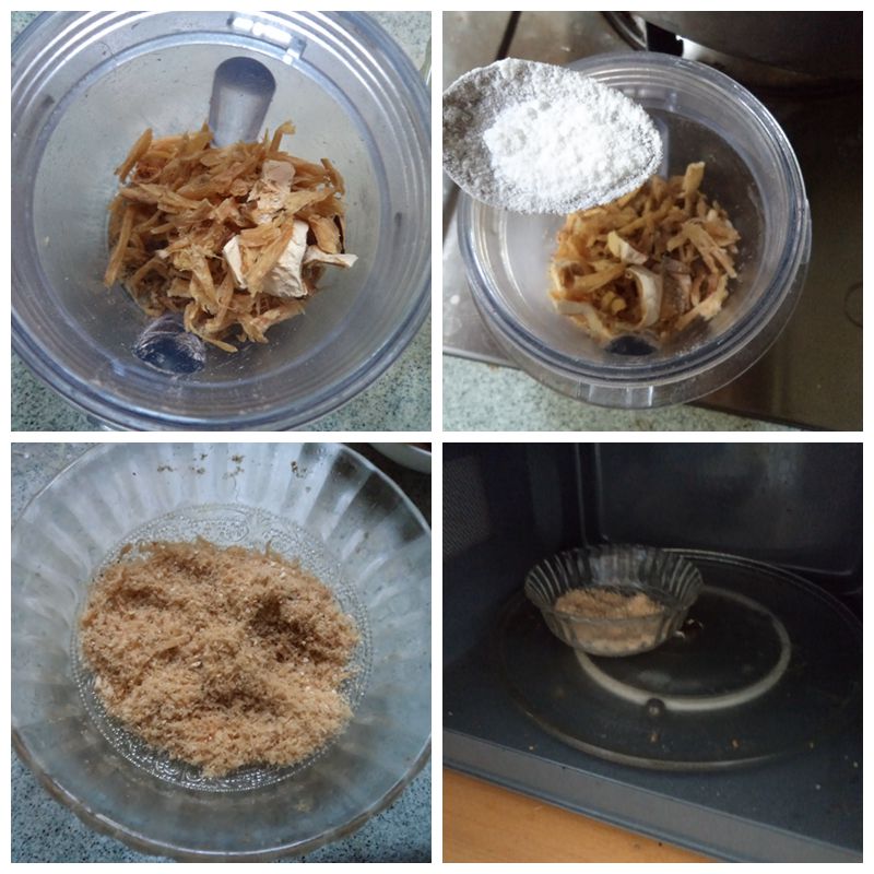 [菌临天下][自制食材]鲜得不得了~~——自制菌菇鸡精