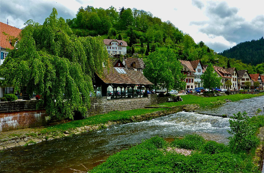 德国黑森林 希尔塔赫-河畔(schwarzwald-schiltach)