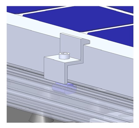 海爱商城---光伏太阳能支架配件侧压块(边压块)