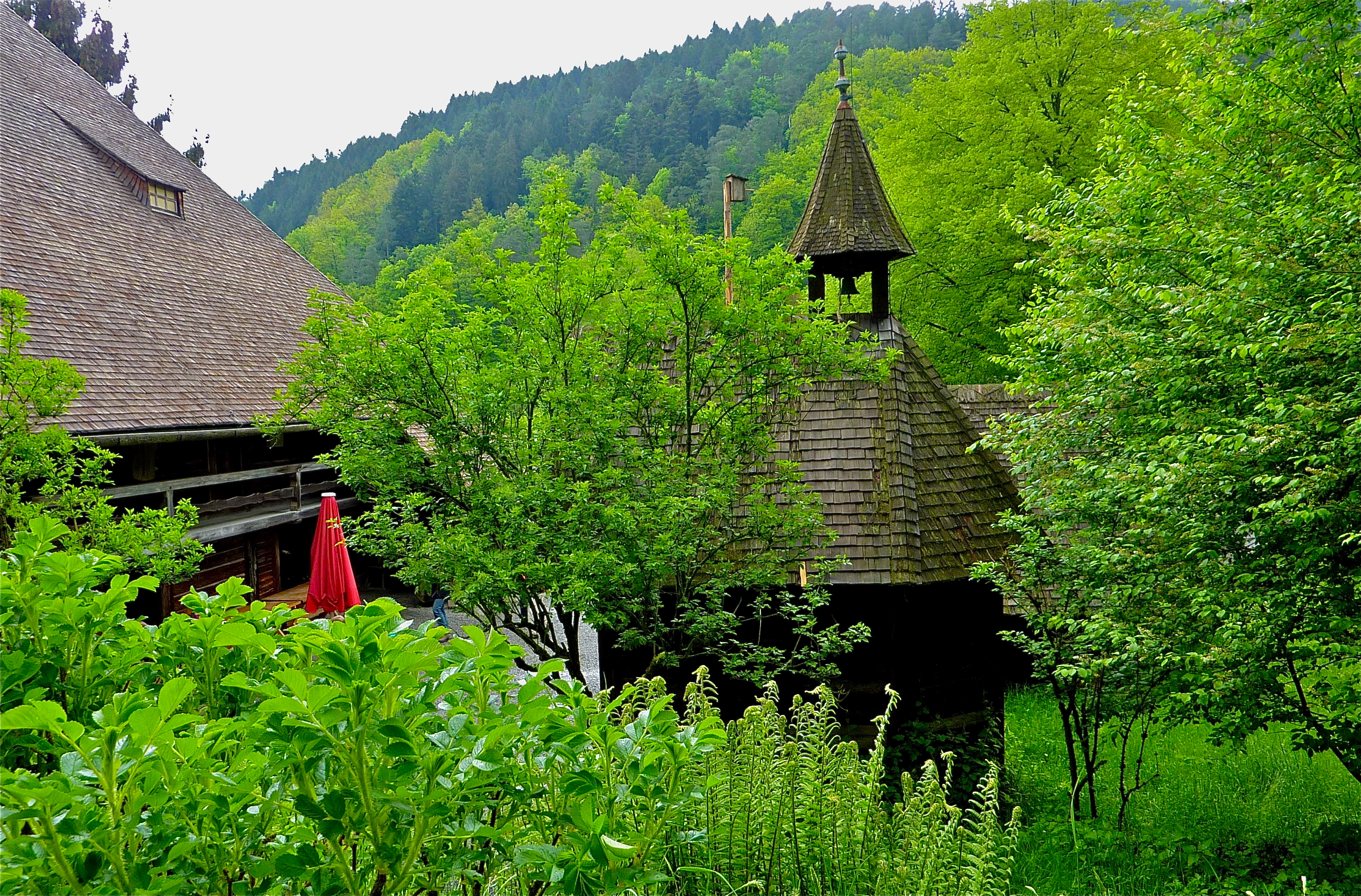 德国黑森林露天博物馆之一schwarzwaldvogtsbauernhof