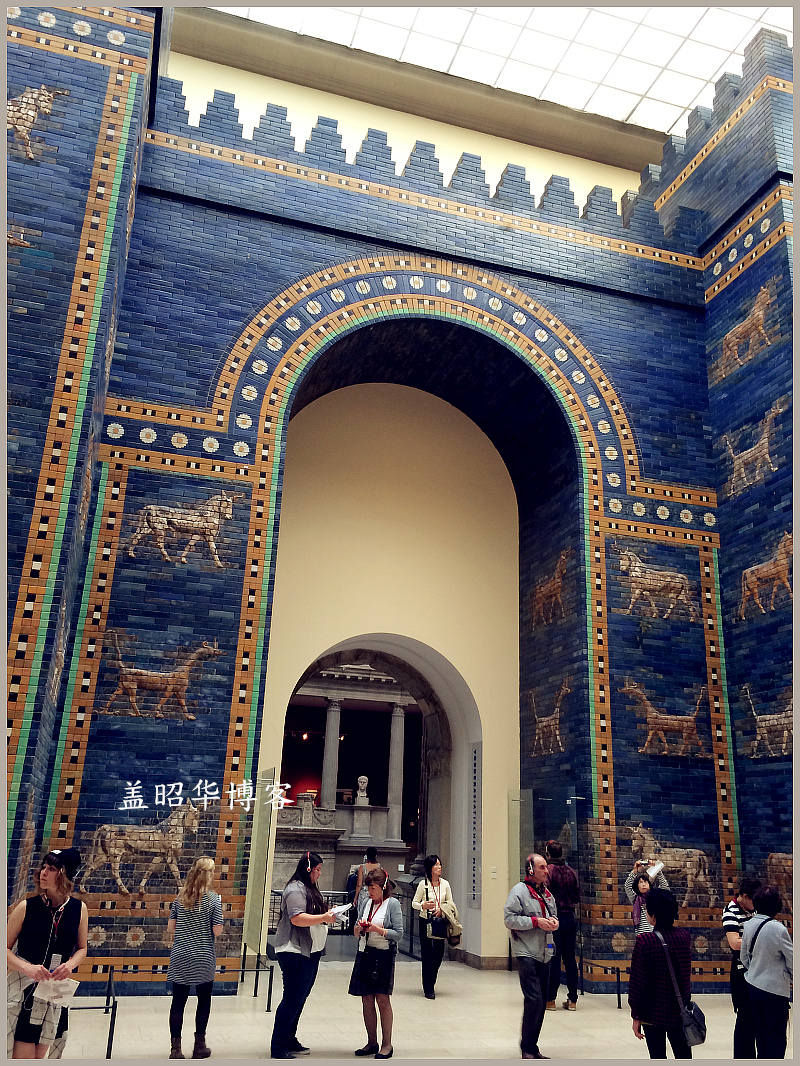 伊拉克的古"巴比伦"王文国的城门什么样?