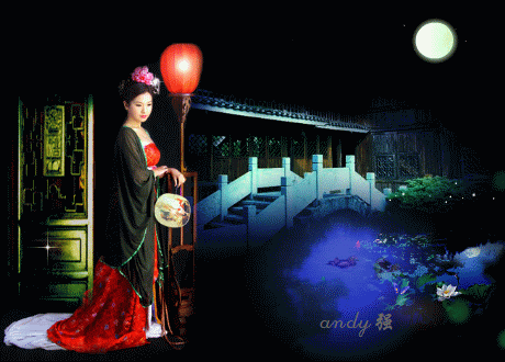 浣溪沙.月下伊人-博海一舟-搜狐博客