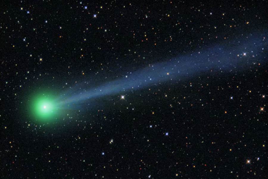 哈雷彗星运行图片