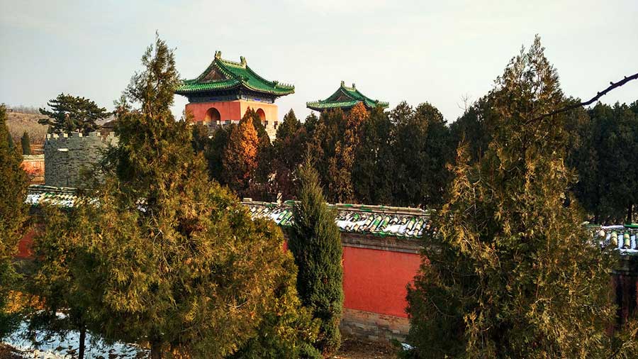 世界文化遗产清东陵景陵双妃园寝