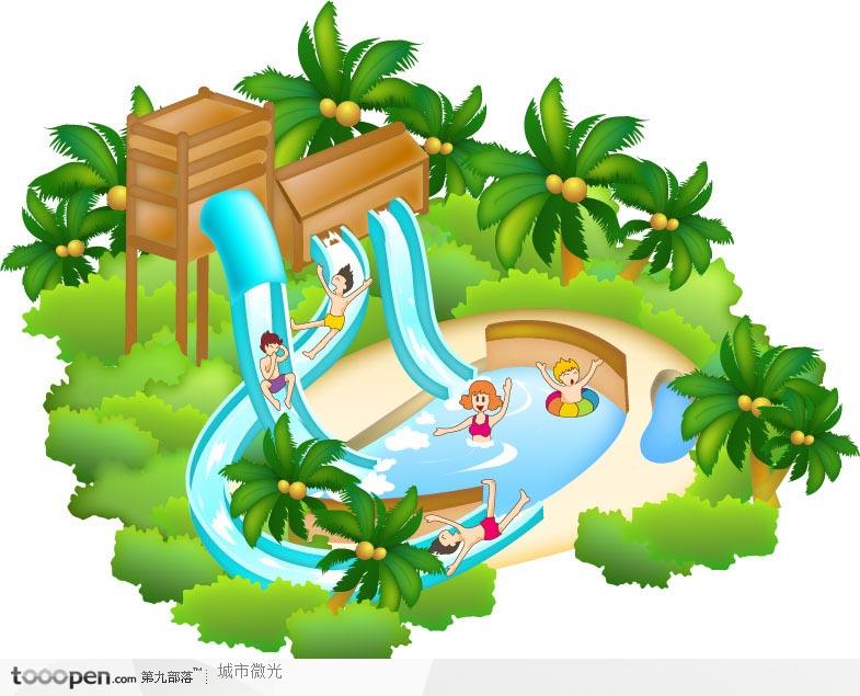 【2013年暑假习作精选】:《游泳池里的趣事》