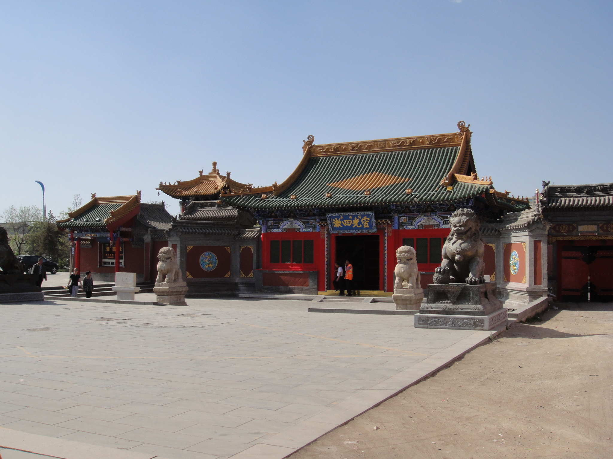 呼和浩特召庙之旅三席力图召延寿寺