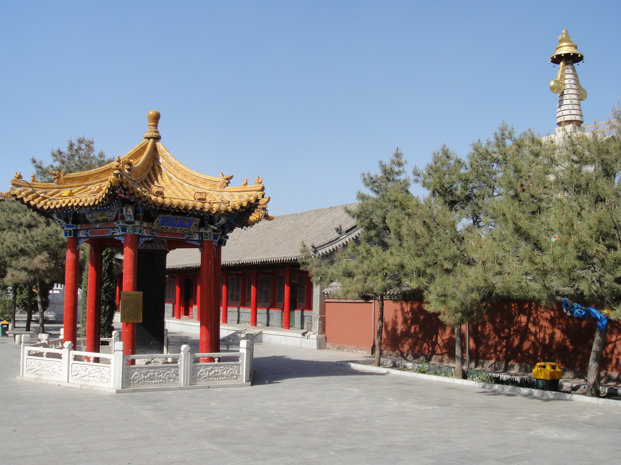 呼和浩特召庙之旅三席力图召延寿寺