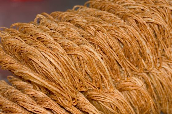 第二件:香脆味美话茶馓